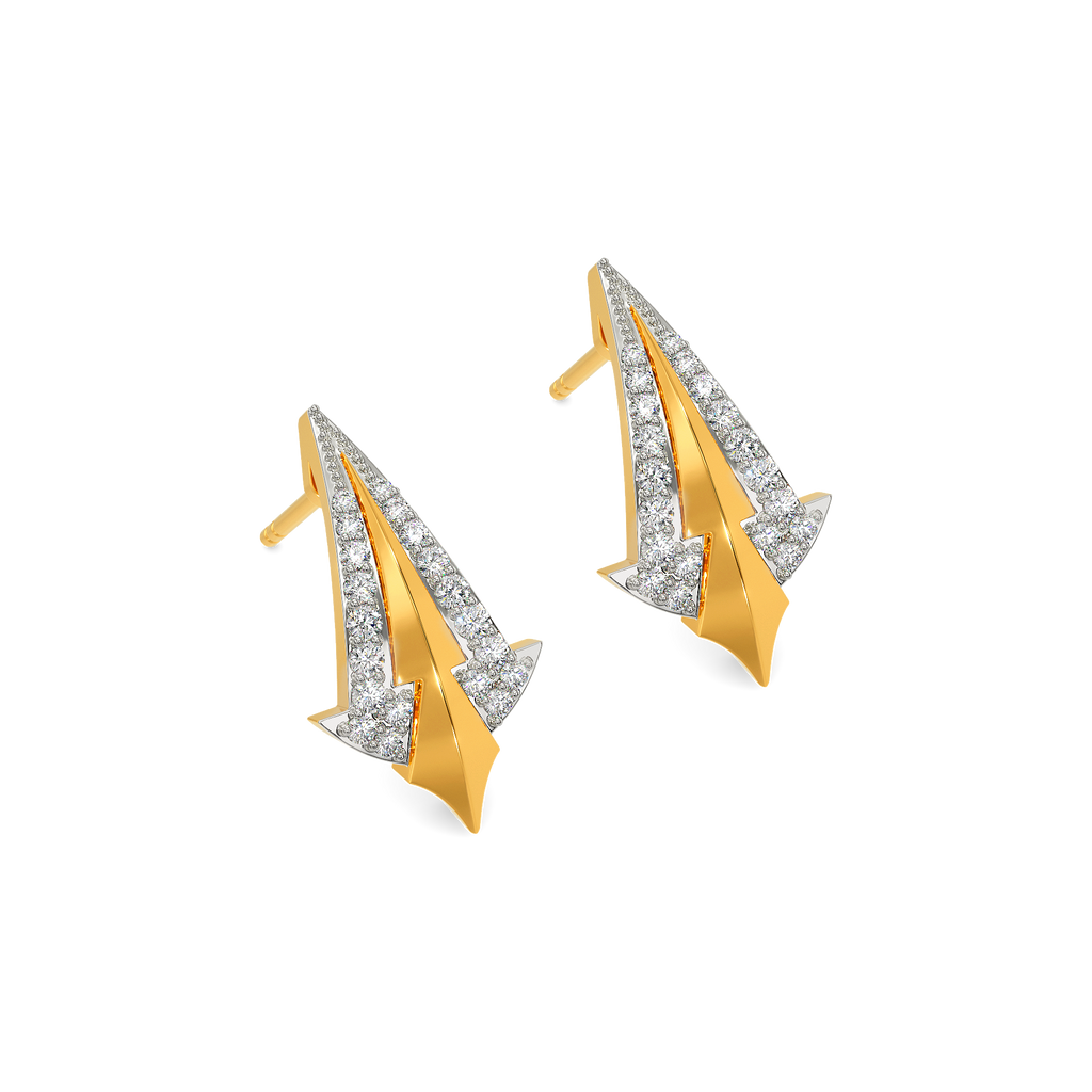 Spectral Splendor Diamond Earrings