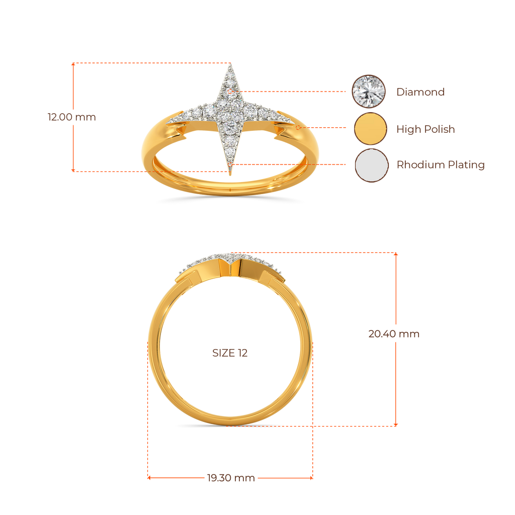 Whispering Willow Diamond Rings
