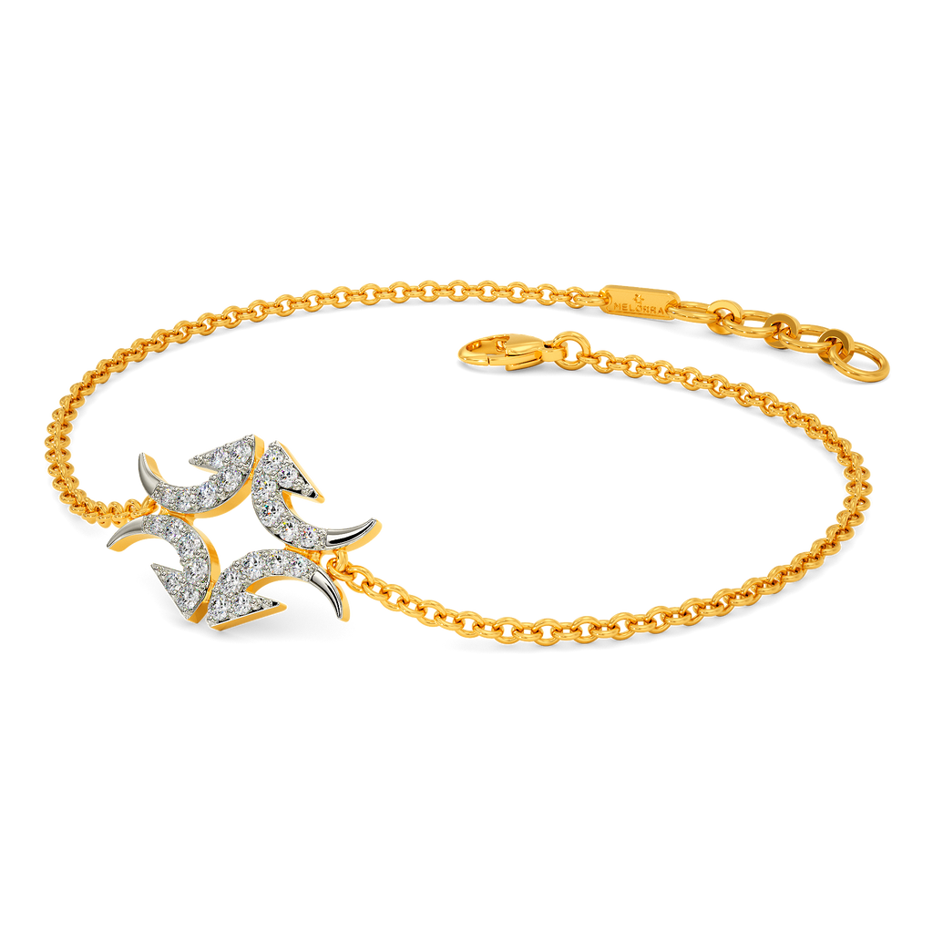 Spectral Sparkle Diamond Bracelets