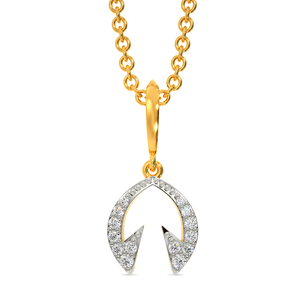 Spectral Sparkle Diamond Pendants