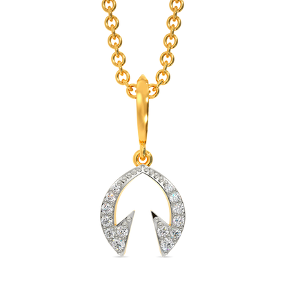 Spectral Sparkle Diamond Pendants