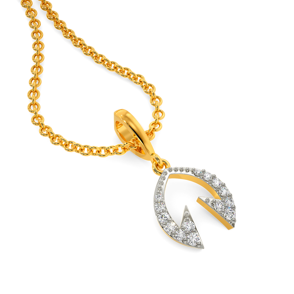 Spectral Sparkle Diamond Pendants