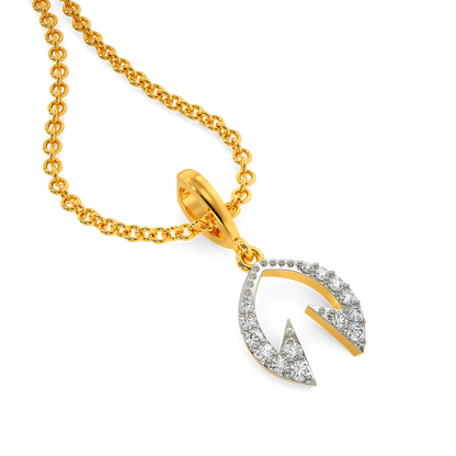 Spectral Sparkle Diamond Pendants