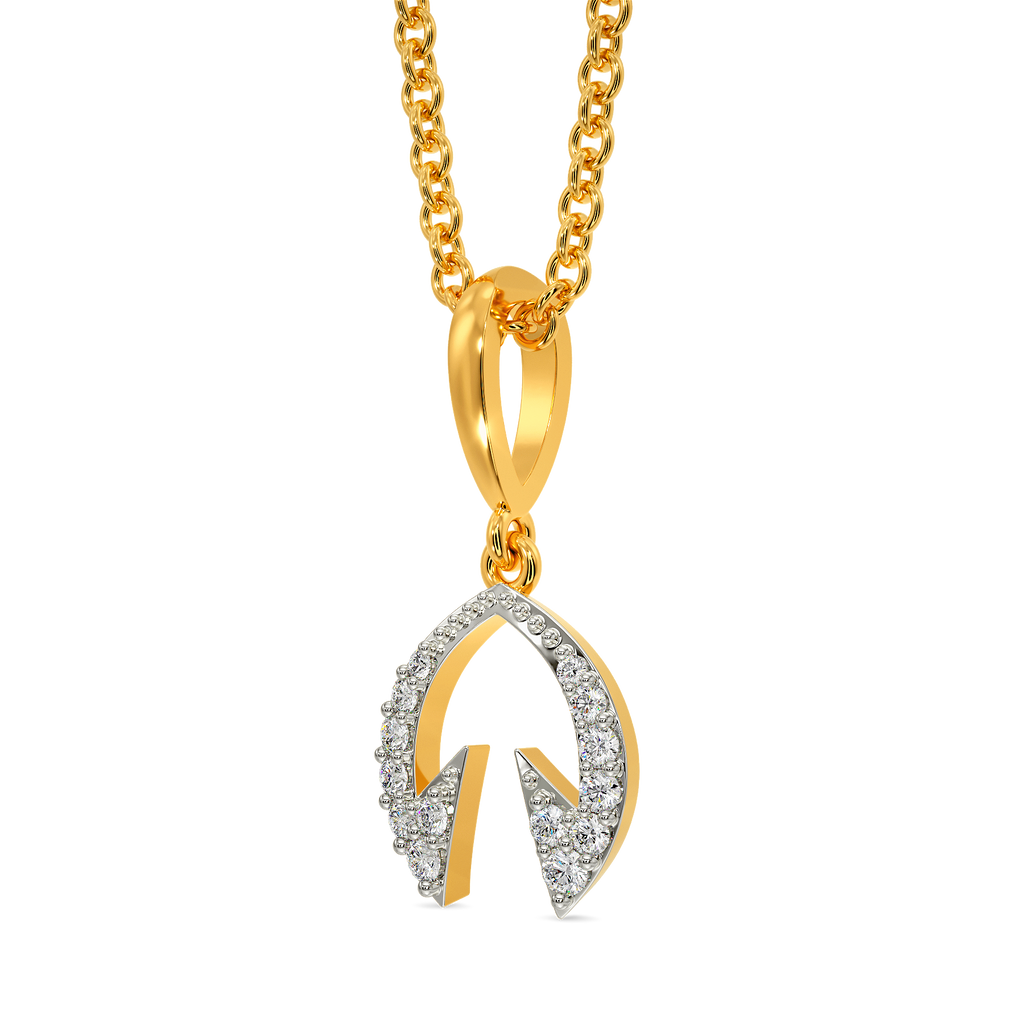 Spectral Sparkle Diamond Pendants
