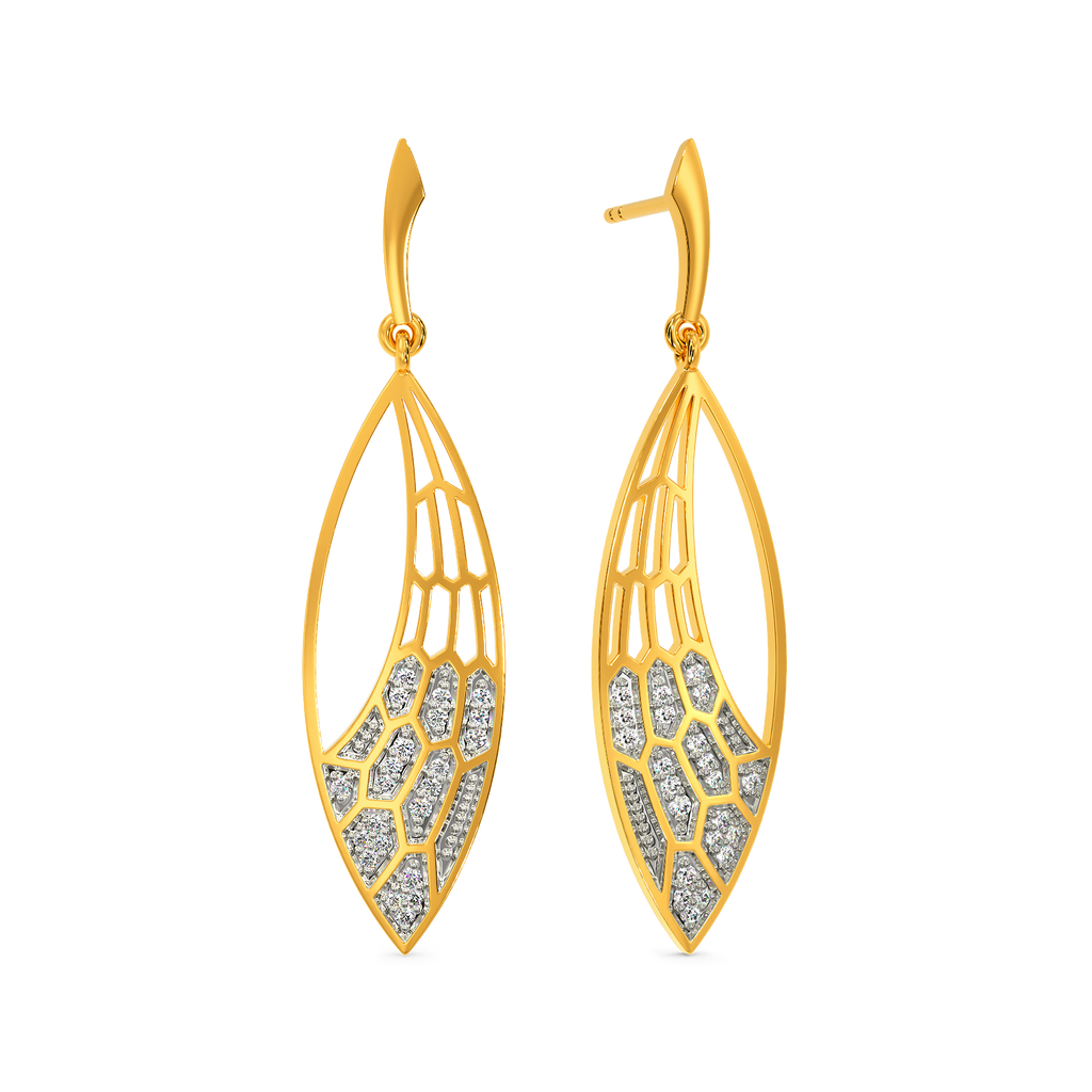 Timeless Tassel Diamond Earrings