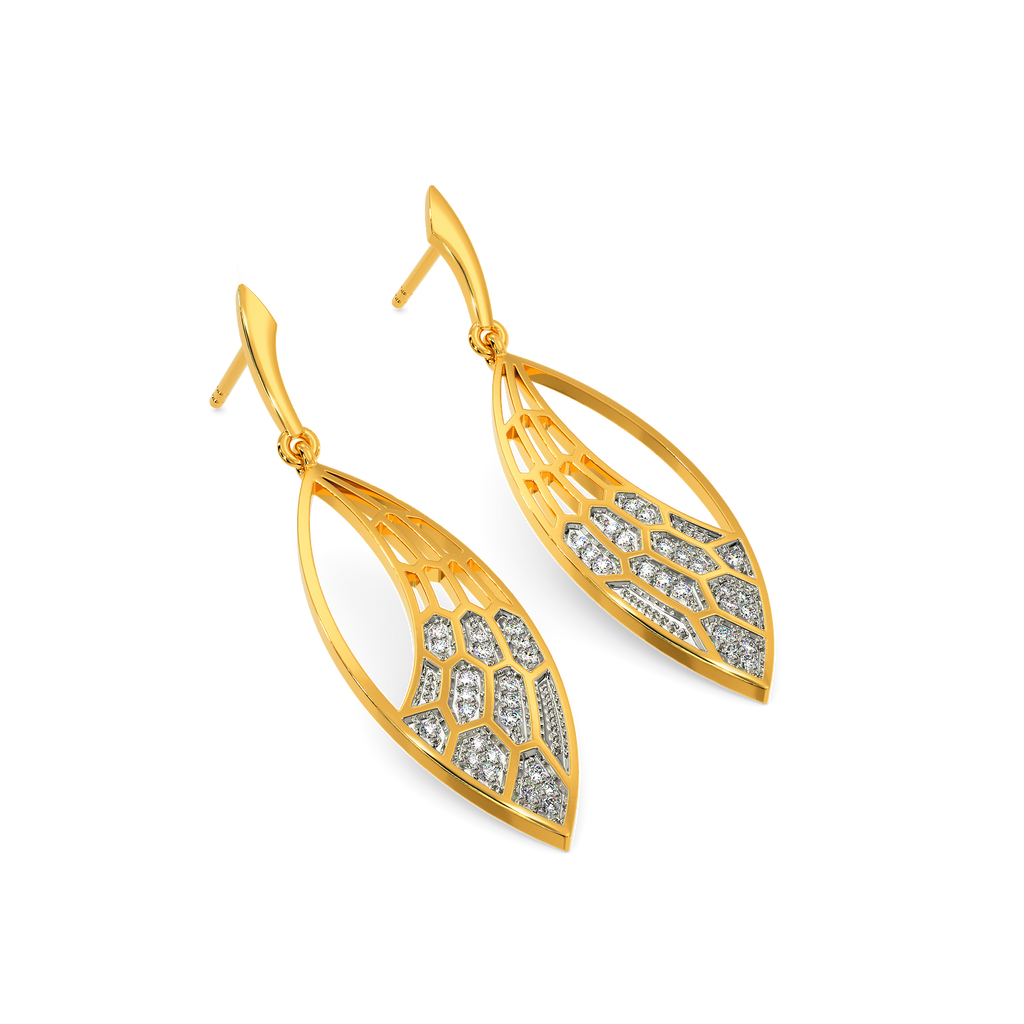 Timeless Tassel Diamond Earrings