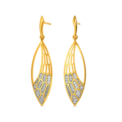 Timeless Tassel Diamond Earrings