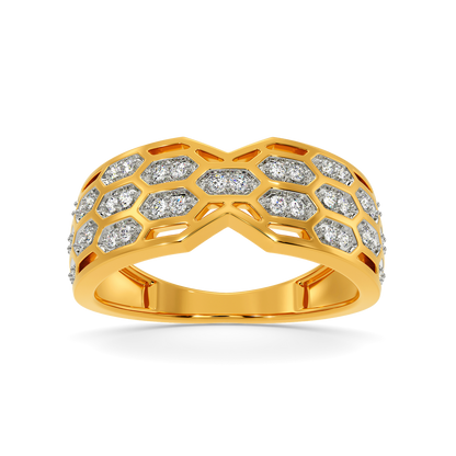 Enigmatic Scales Diamond Rings