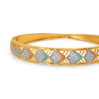 Summer Charm Diamond Bangles