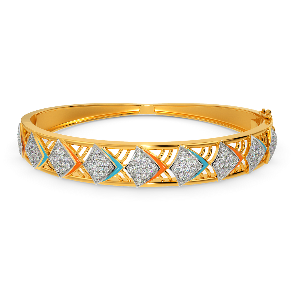 Summer Charm Diamond Bangles
