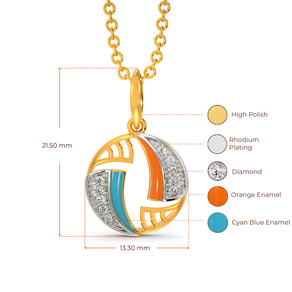 Summer Charm Diamond Pendants