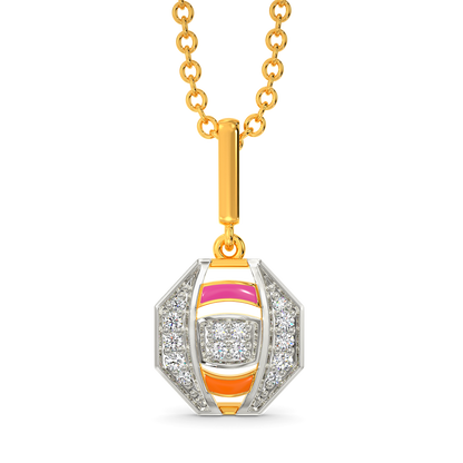 Colour Drama Diamond Pendants