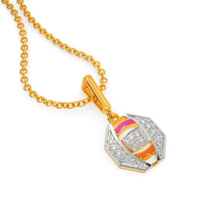 Colour Drama Diamond Pendants