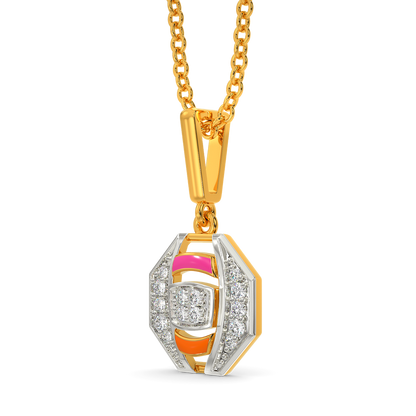 Colour Drama Diamond Pendants