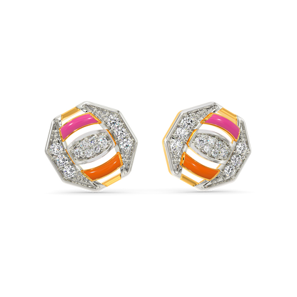 Colour Drama Diamond Earrings