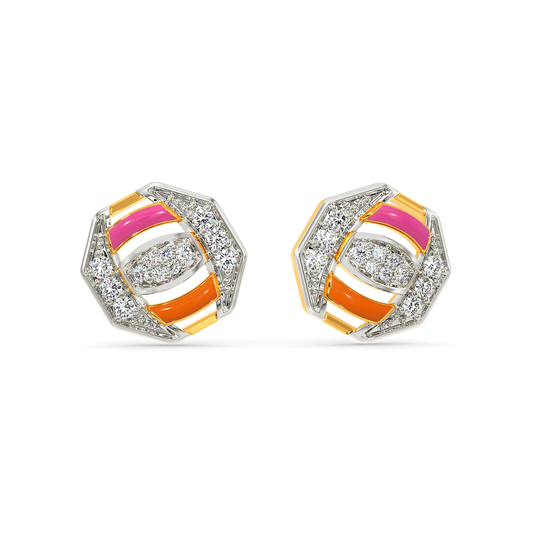 Colour Drama Diamond Earrings