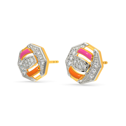 Colour Drama Diamond Earrings