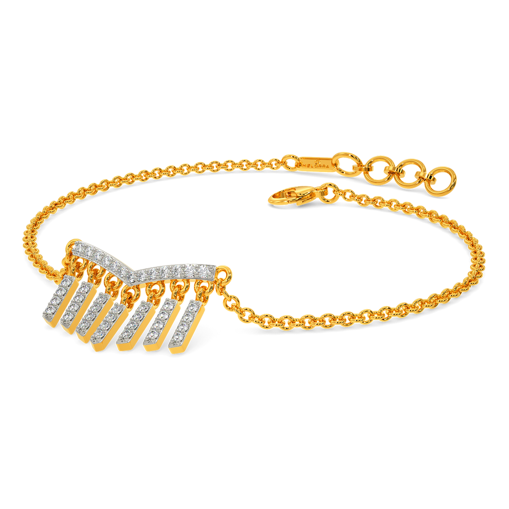 In A Fringe Mood Diamond Bracelets