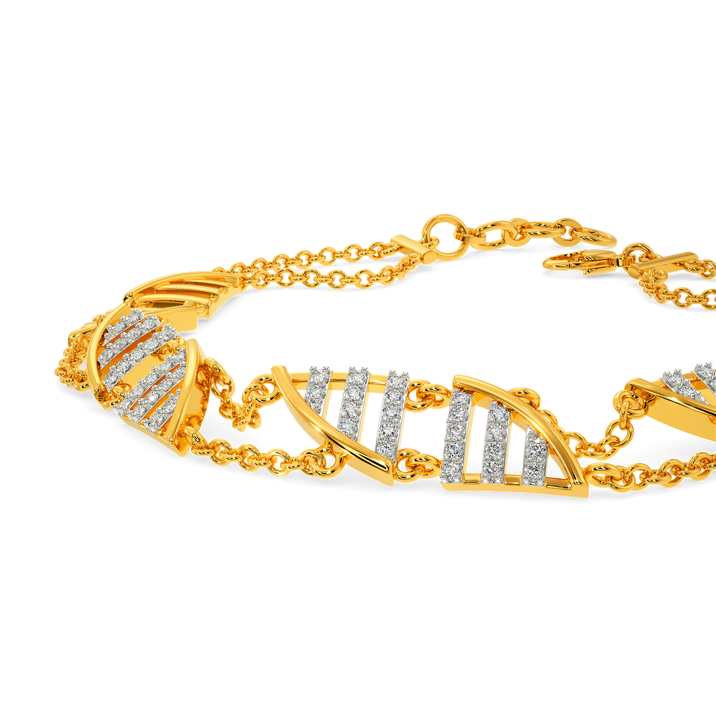 Famous In Fringe Diamond Bracelets
