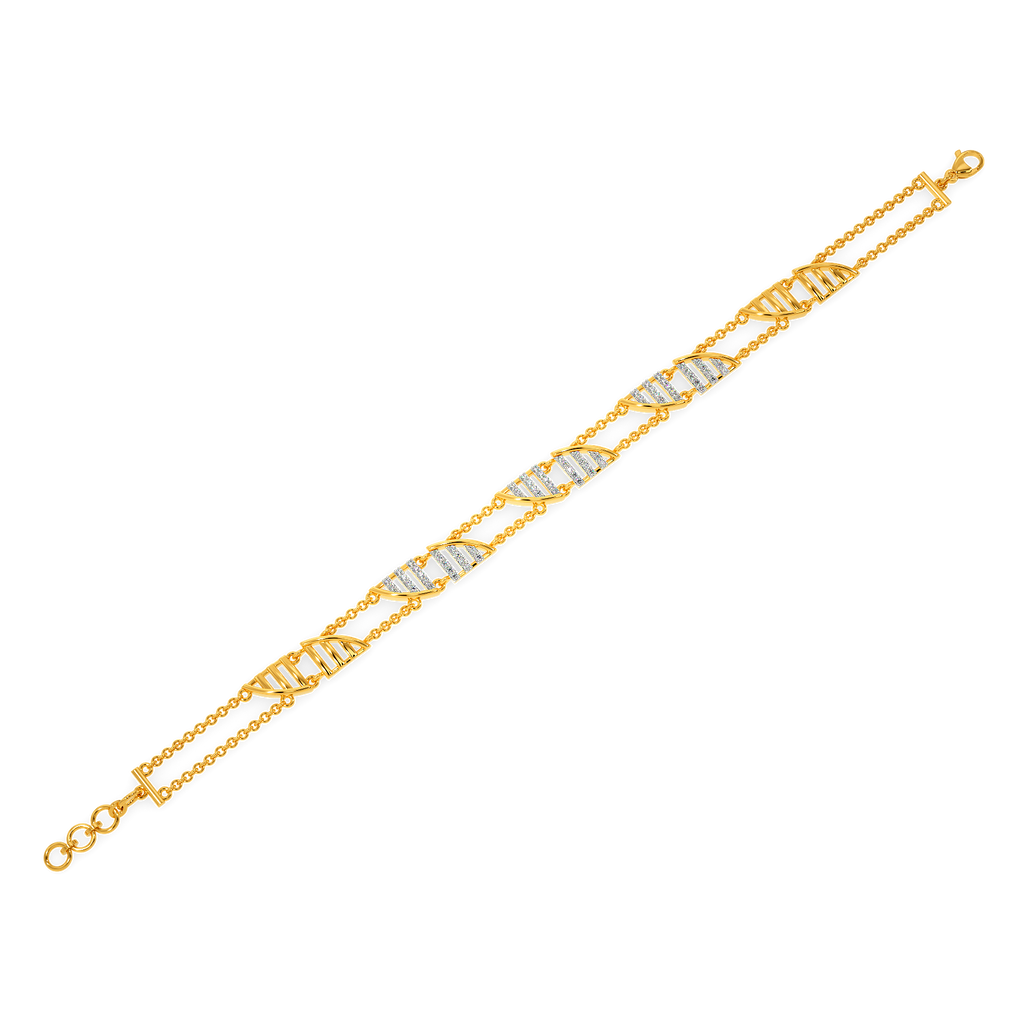 Famous In Fringe Diamond Bracelets