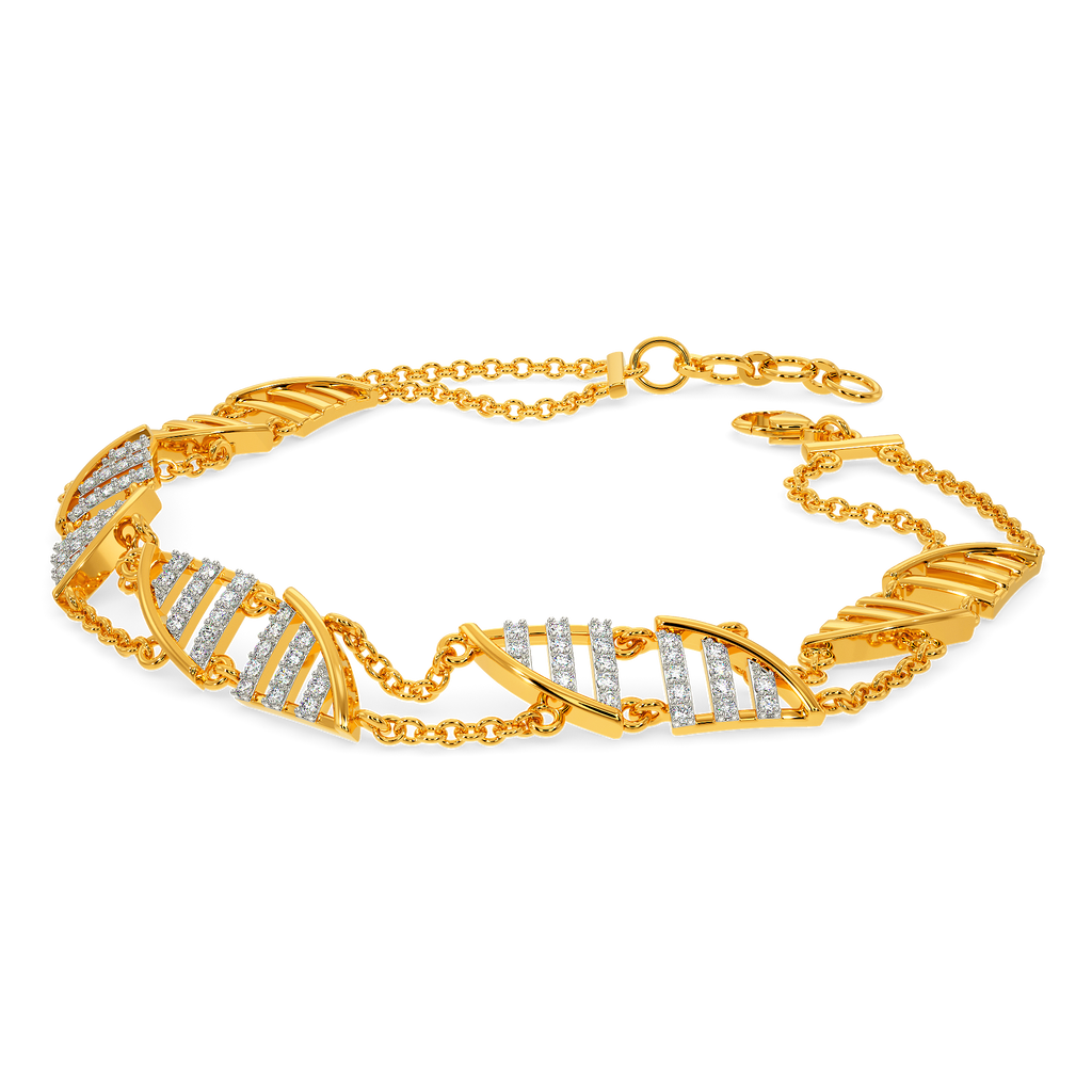 Famous In Fringe Diamond Bracelets