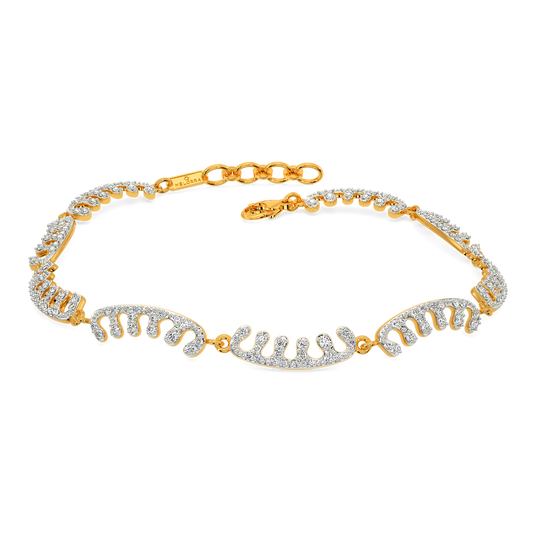 Aquamarine  Diamond Bracelets