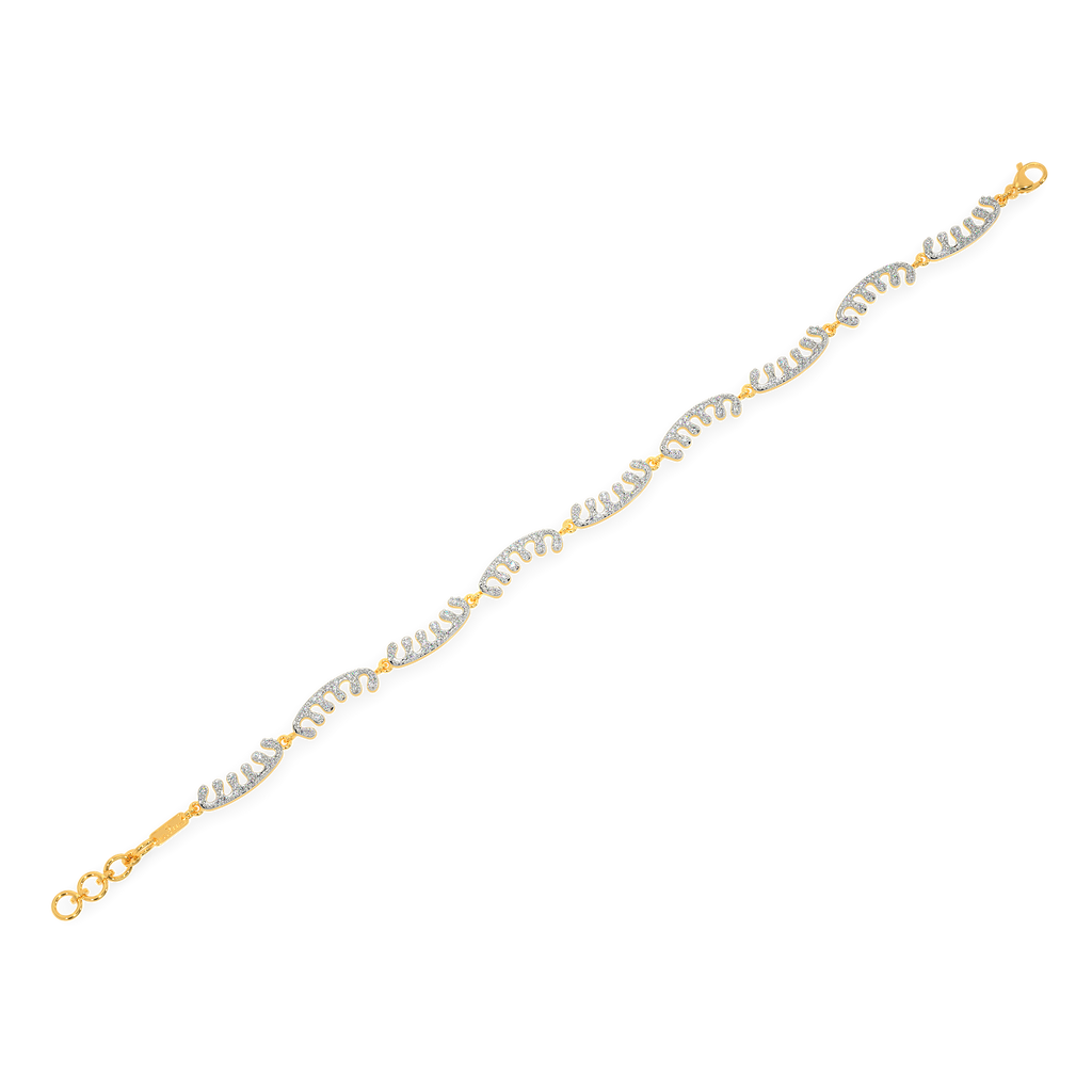 Aquamarine  Diamond Bracelets