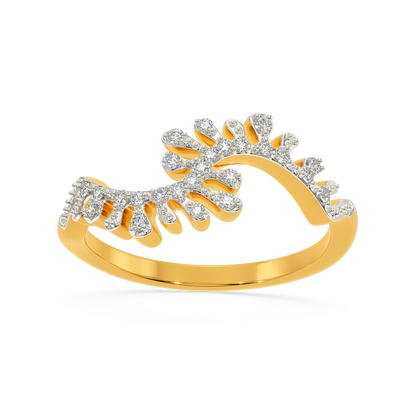 Aquamarine  Diamond Rings