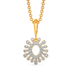 Aquamarine  Diamond Pendants