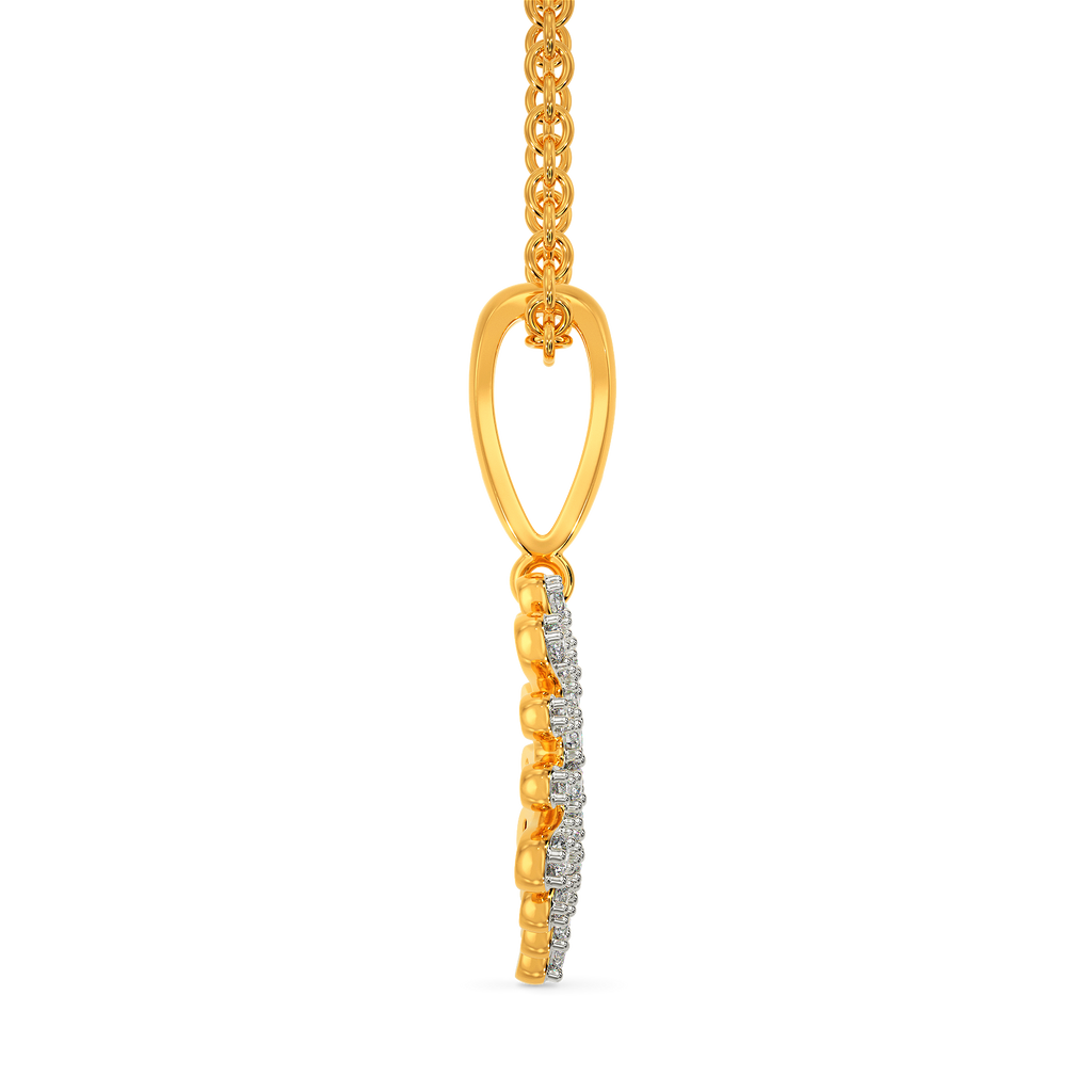 Aquamarine  Diamond Pendants