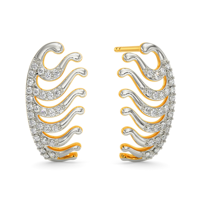 Ocean Love Diamond Earrings