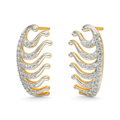 Ocean Love Diamond Earrings