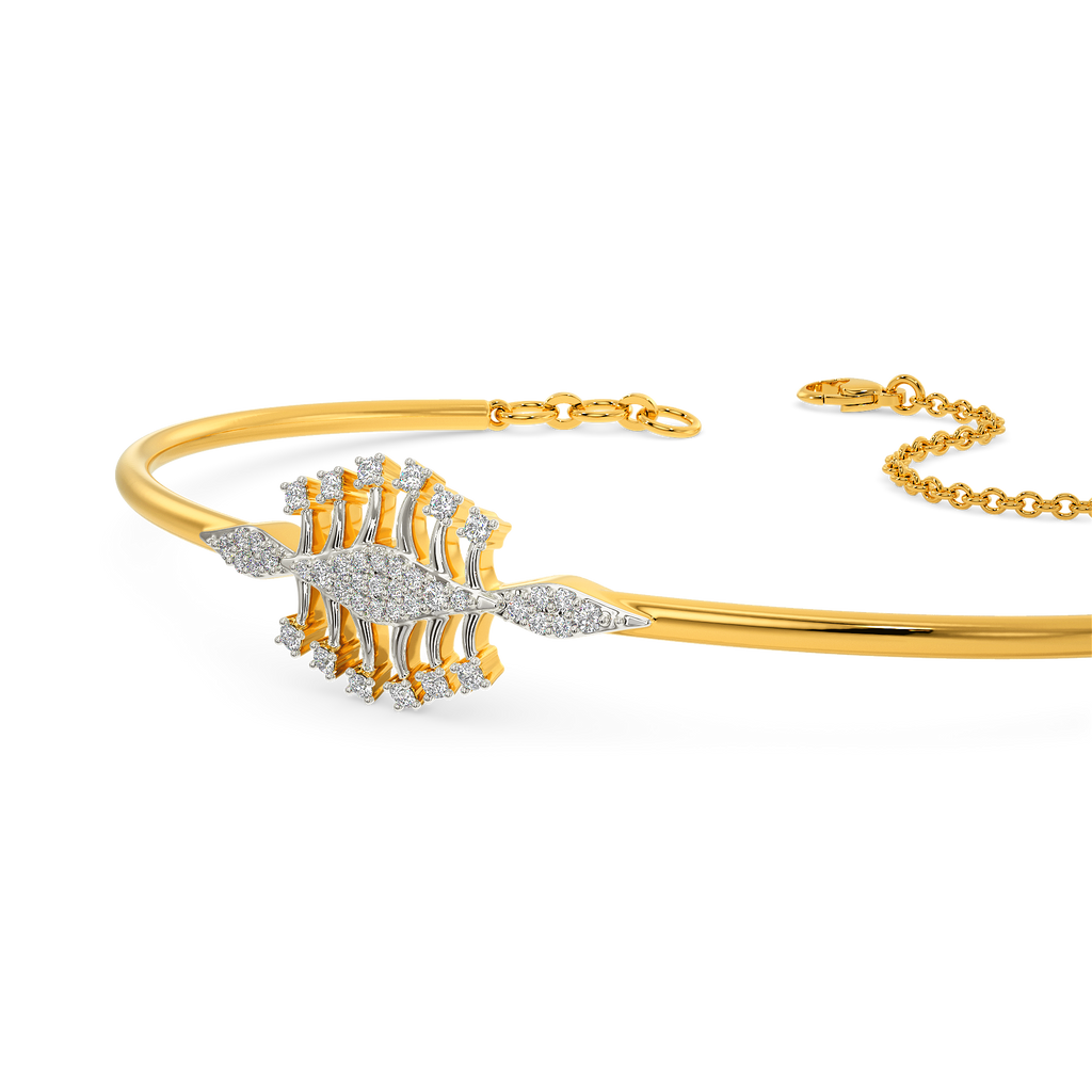 Back To The Ocean Diamond Bangles
