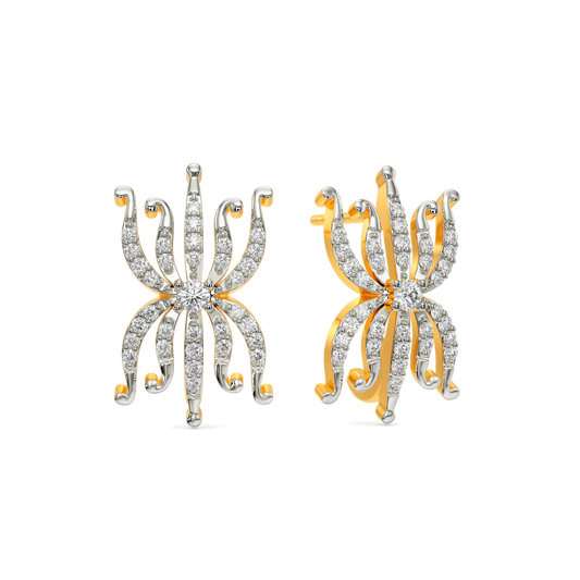 Back To The Ocean Diamond Earrings