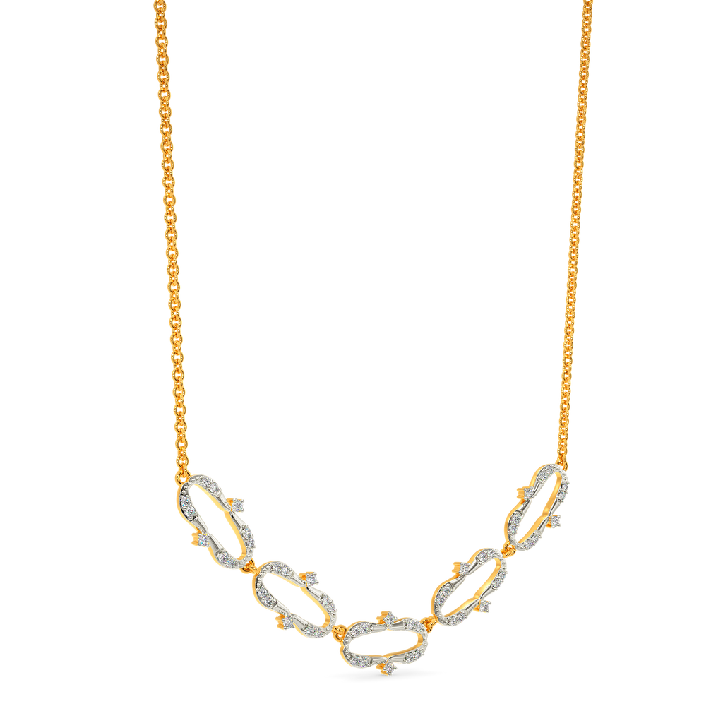 Back To The Ocean Diamond Necklaces