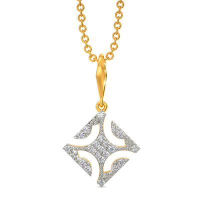 Cocktail Slits Diamond Pendants