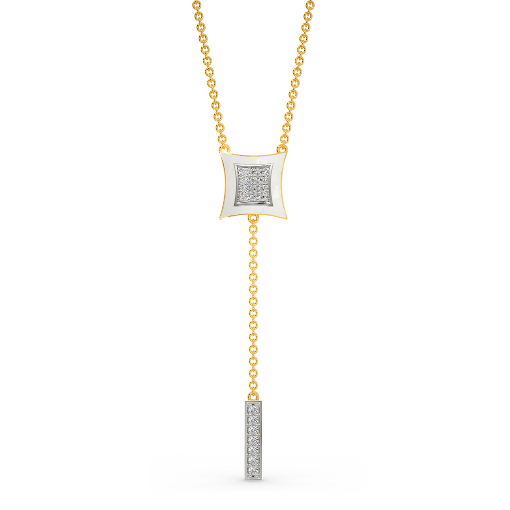 White Suited Diamond Necklaces