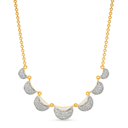 White Vibes Only Diamond Necklaces