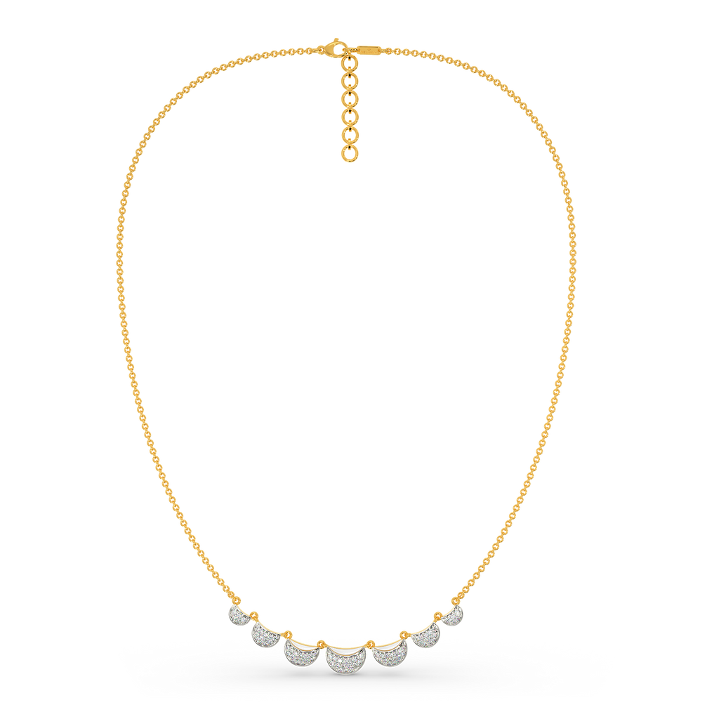 White Vibes Only Diamond Necklaces