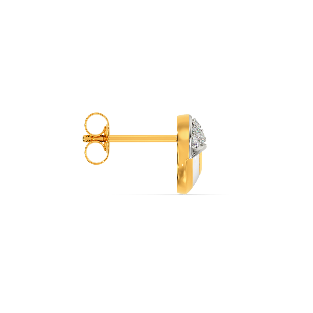 White Vibes Only Diamond Earrings