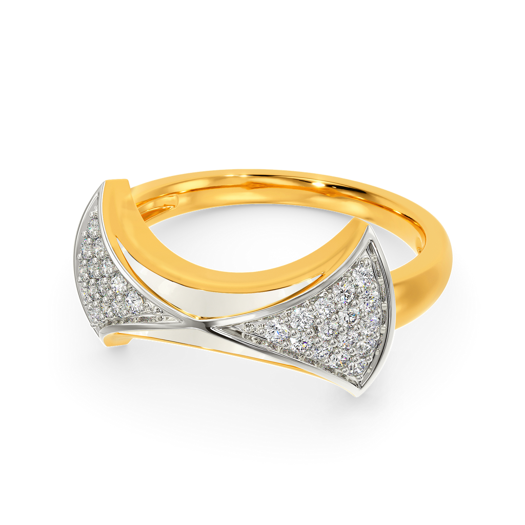 All White Diamond Rings