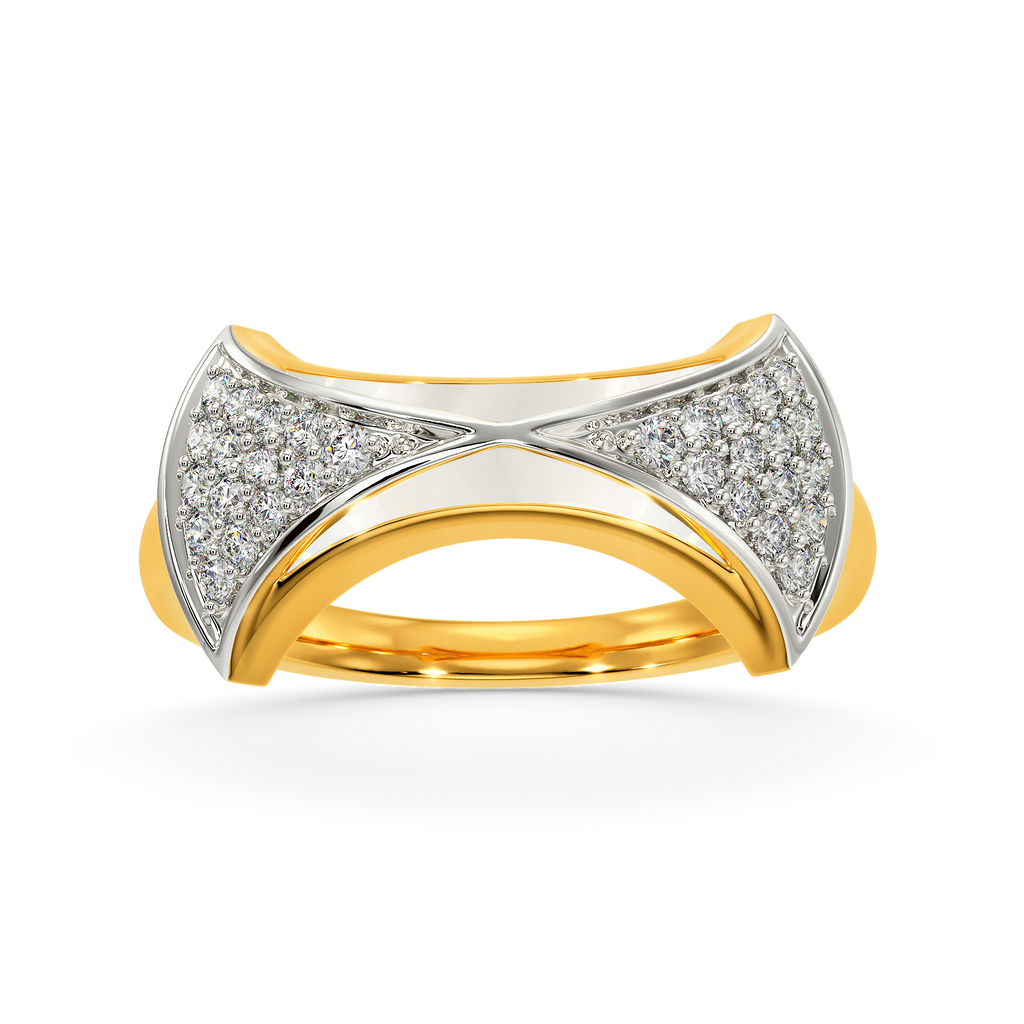 All White Diamond Rings