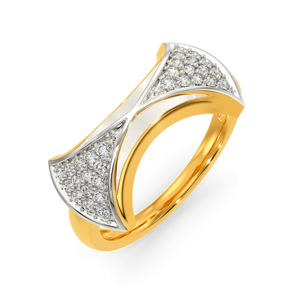 All White Diamond Rings