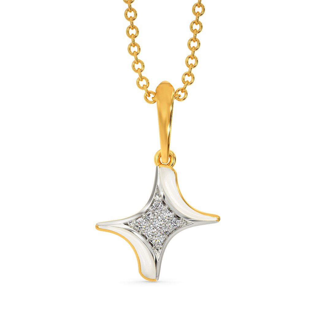 All White Diamond Pendants