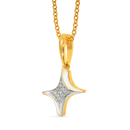 All White Diamond Pendants