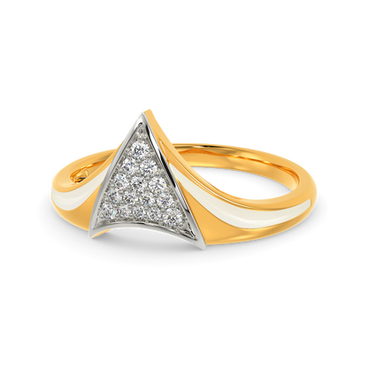 Bold In White Diamond Rings