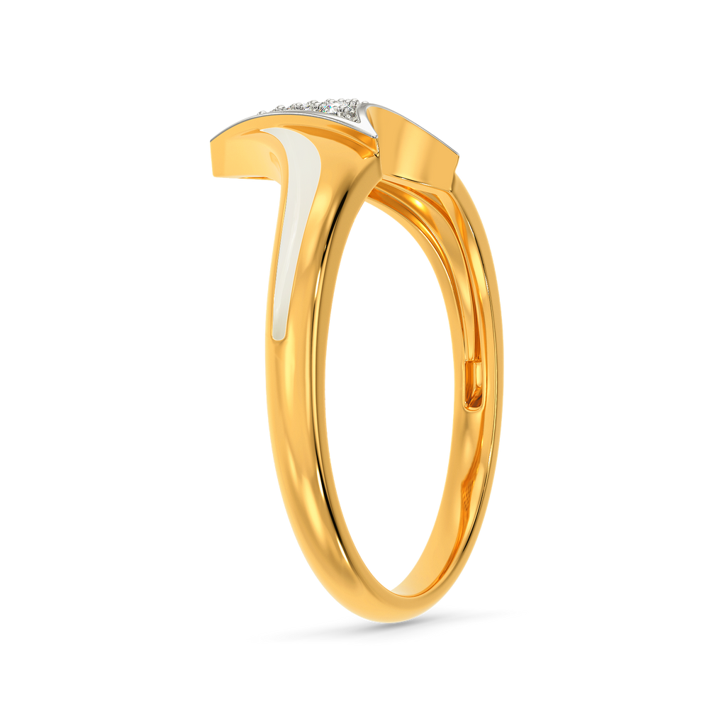 Bold In White Diamond Rings