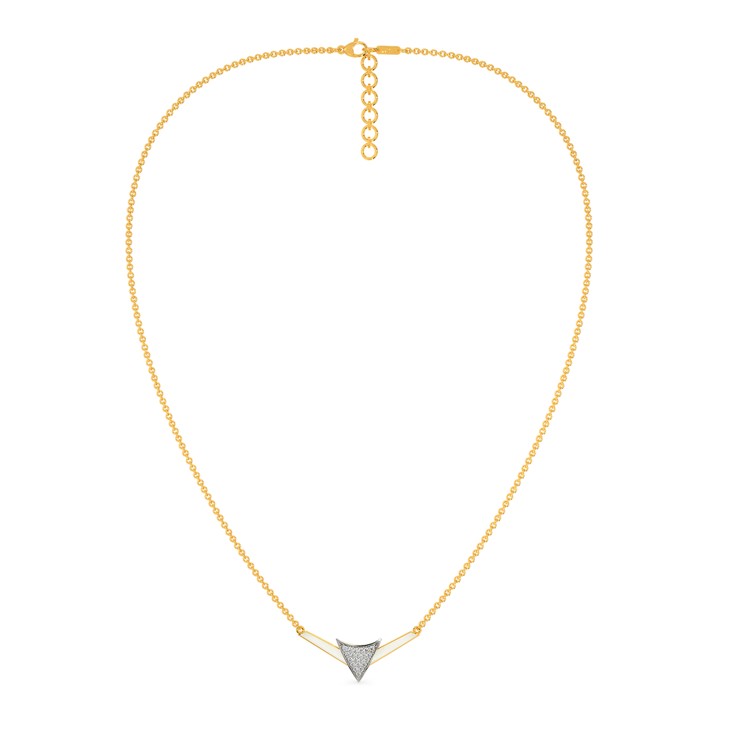 Bold In White Diamond Necklaces