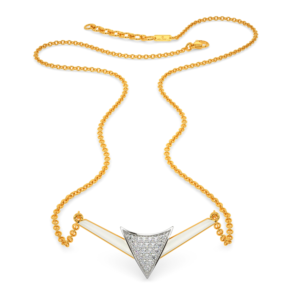 Bold In White Diamond Necklaces