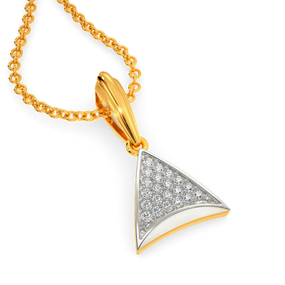 Bold In White Diamond Pendants